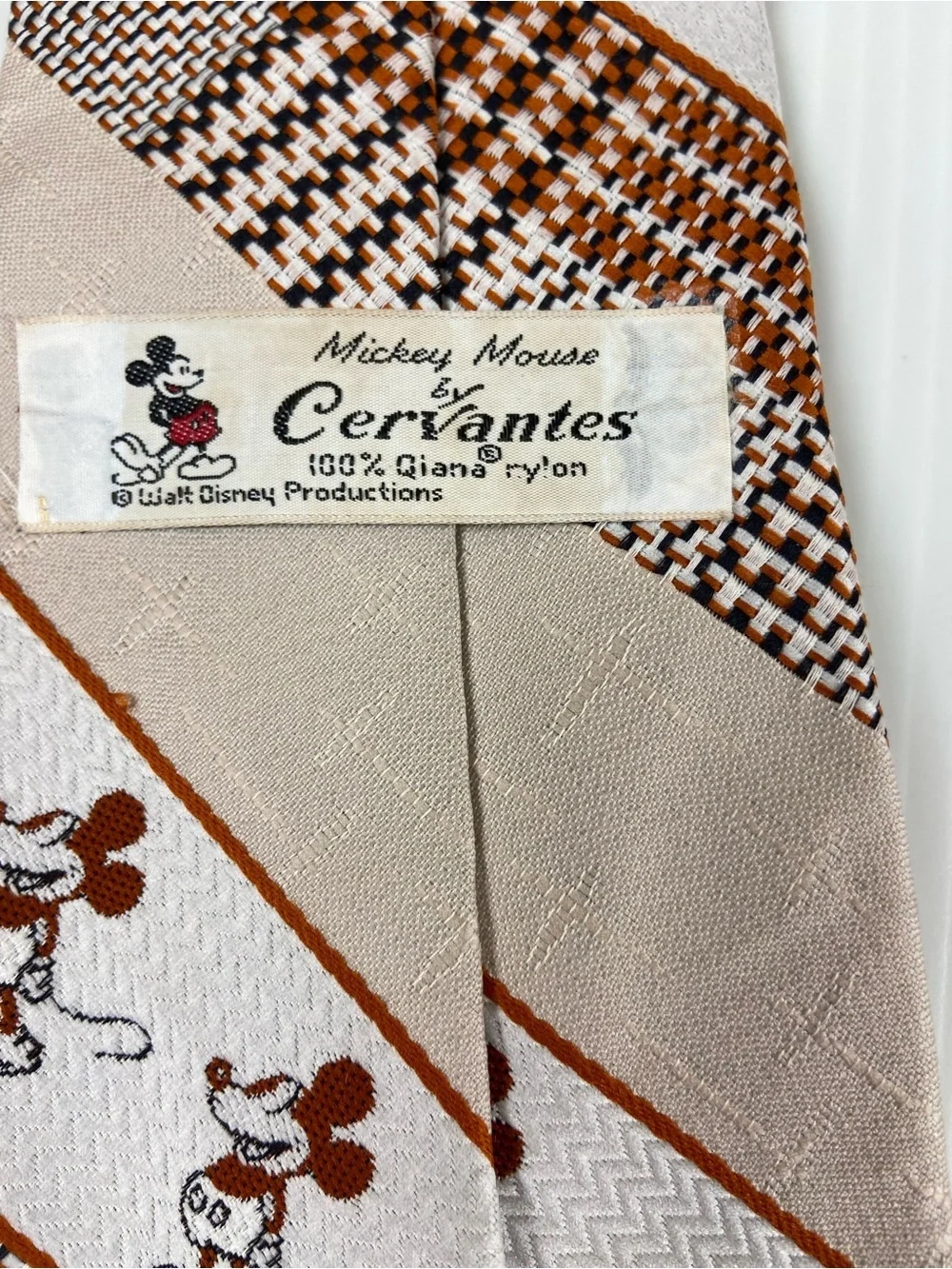 Disney Mickey Mouse Novelty Necktie Lot Vintage Cervantes & Walt Disney World